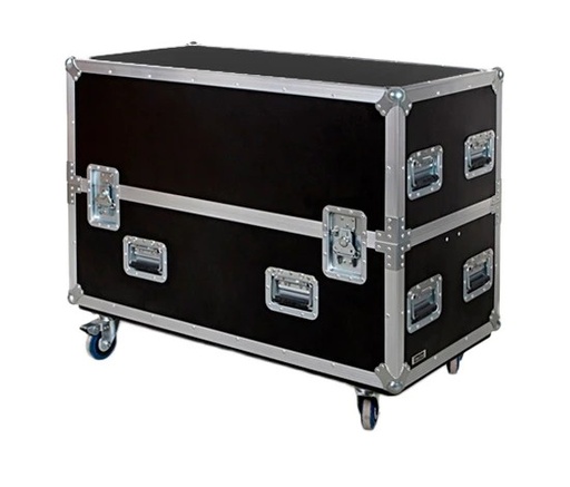 [FON-FPL-52XL] Caisse de transport pour 2 TV avec 2 supports
