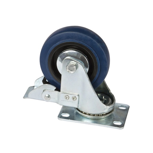 [FON-FRP-24F] Roue 4'' Ø pour meubles rack 19’’ avec frein