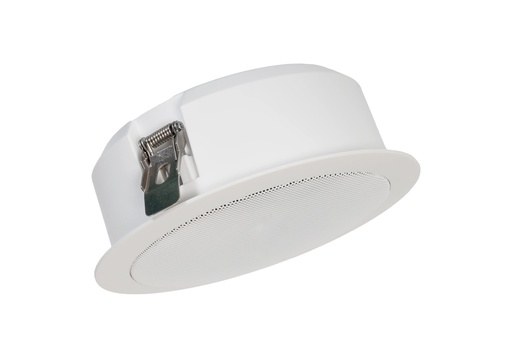 [FON-GAT-501-EN] Haut-parleur de plafond 5’’. 6/3 W RMS@100 V. lnstallation rapide. Certifié EN 54.