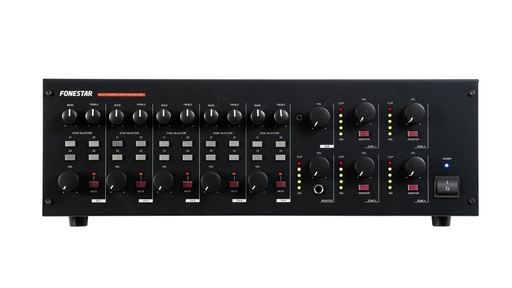 [FON-MAZ-0604] Amplificateur de public address matriciel et multicanal