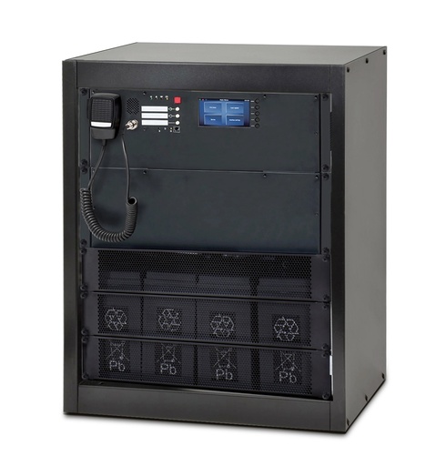 [FON-SEVEN-1500NR15] Système compact de sonorisation et d'alarme vocale EN 54 avec 3x500 W, 3 messages simultanés et connexion 2xSFP. Montage en rack 15U