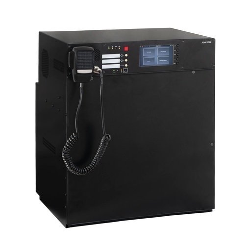 [FON-SEVEN-640-2] Système compact d'alarme vocale et de sonorisation EN 54 avec 2x320 W et 2 messages simultanés