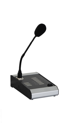 [FON-SEVEN-MIC] Microphone de zones pour système de public address et d'alarme vocale EN54 SEVEN