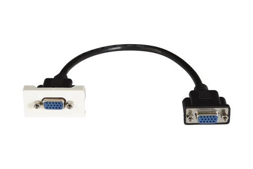 [FON-WP-61V-02] ½ panneau de connexion VGA femelle