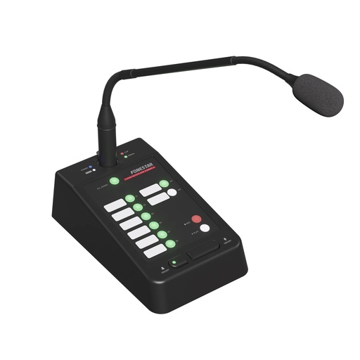 [FON-ZONEMIC-6] Microphone de zones avec messages enregistrés pour système ZONE-6