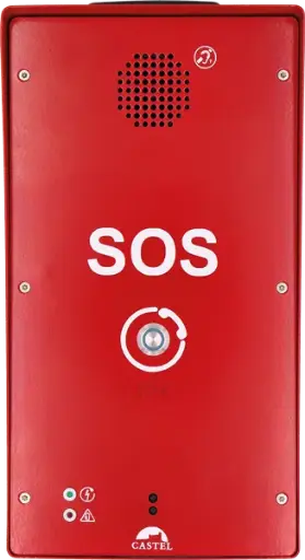 [CSL-620.5000] Poste d'appel liaison prioritaire GSM (conforme décret MS70),antenne, alimentation 230V et batterie en cas de coupure secteur. Abonnement GSM 10 ans et carte SIM inclus.