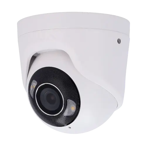 [AJA-TURRETCAM-8-HL-W] Caméra IP Turret 8 Mégapixel Ajax 1/2.7" Progressive Scan CMOS Objectif 2.8 mm | Emplacement MicroSD jusqu'à 256GB mm IR 50m | Lumière blanche 50 m | PoE 802.3at Avec l'intelligence artificielle Couleur blanche 