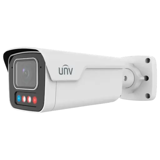 [UNV-IPC2B14SE-ADZKMC-WP-I1] Caméra Bullet IP Uniview - Prime 4 MP | Objectif 2.8~12 mm | microSD 512 Go Lumière blanche 40 m | WDR 130 dB TriGuard 3.0 | Wise-ISP | NEMA 4X PoE | SIP | UMD | Comptage | IP67 | IK0 Microphone | Alarme | Audio | Réinitialisation