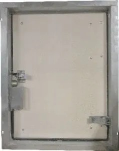 [PAN-V42010-370X680] Volet portillon CF1H1V-EN EI60S 370X680 + DC/FC 24Vcc émission