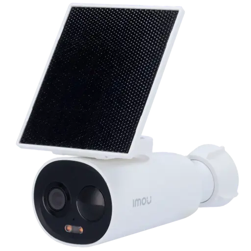 [IMU-IPC-K9DCP-3T0WE-V2-IMOU] Caméra Wi-Fi à batterie Imou 3 mégapixel Panneau solaire intégré Objectif 2.8 mm / IR 15m Détection PIR des personnes Audio bidirectionnel / Sirène Application Imou Life et Dahua
