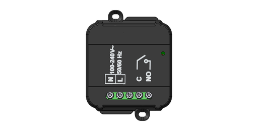 [CDV-CUBE230] Récepteur Bluetooth 433 MHz am 1 relais 230vac