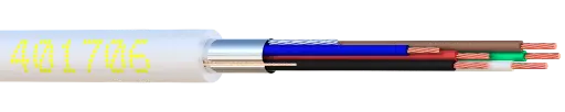 [EBC-401706-B1] Câble alarme souple LSZH 6×0.22 -  Cu SCR B2ca-s1a d1 a1 - Bobine de 100 mètres