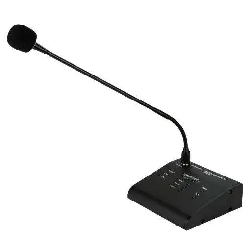 [JDM-AMX-4A] Pupitre microphone d'appel 4 zones compatible série AMX-4