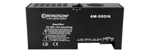 [JDM-AM-50DIN] Amplificateur 50W sur rail DIN en 100Vavec alimentation DC24V