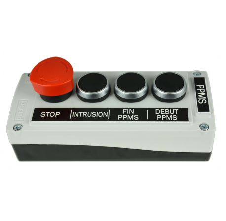 [JDM-BP4] Boitier de commande pour gestion des alertes PPMS