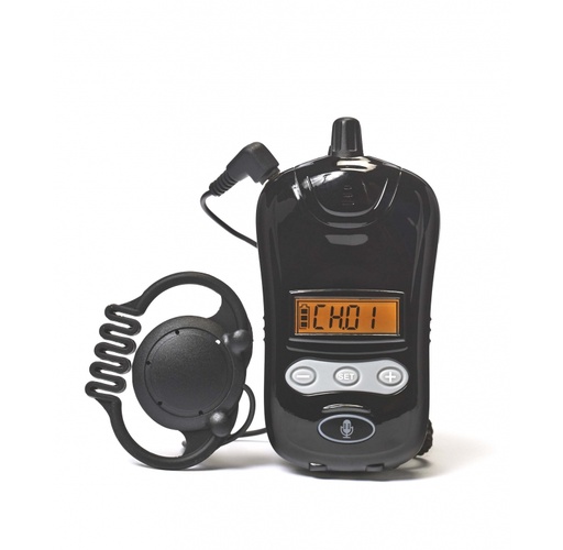 [JDM-EJ-5R] Récepteur avec oreillette, cordelette, Bat.1200 mAh Lithium Récepteur avec oreillette