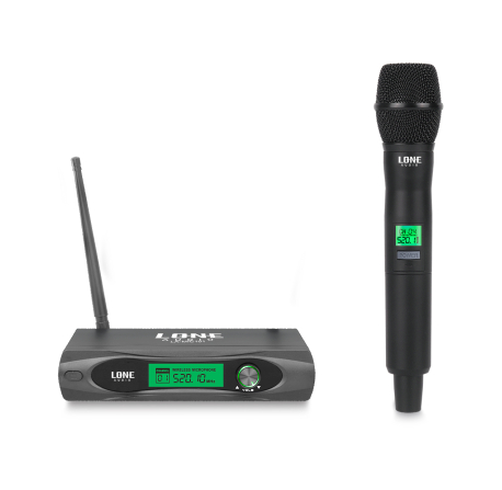 [JDM-LA-MIC101] Système de micro HF, 1 Microphone main, Freq fixes 500 - 700 mhz