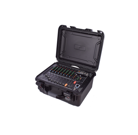 [JDM-LA-MIX8AM] Table de mixage amplifiée 2 x 160W - 8 entrées 8 monos Bluetooth