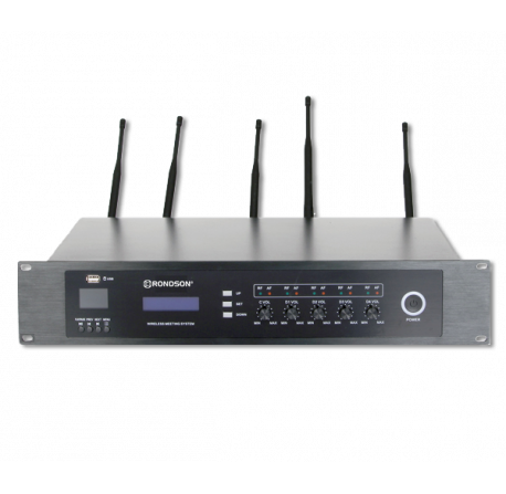 [JDM-WCS-UC] Unité centrale du système de conférence sans fil WCS avec fonction enregistrement