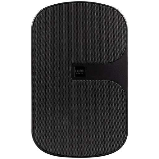 [JDM-LA-WMS8N] Paire d'enceintes murales noires 2 voies 120W en 8 Ohms - IP55