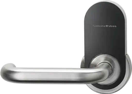 [CSL-280.0014] Poignée électronique SimonsVoss 1 lecteur MIFARE DESFire - Poignée U- Intérieure - Rosace de cylindre non fournie